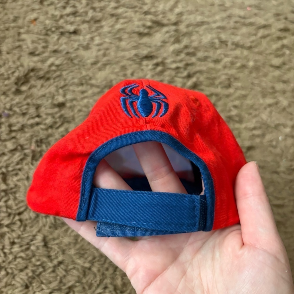 Spider-Man Kids Costume Cap Hat Blue Red - Picture 2 of 4